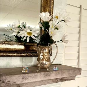 Very Vintage Little Silver Coffee/Milk Pot from India.